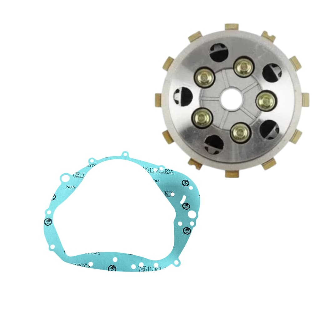 Embreagem Completa Montada Com Junta Moto Yes 125 Intruder 125 Gsr 125