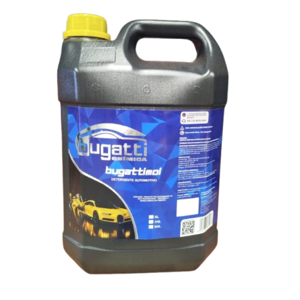 Shampoo Automotivo Concentrado Bugattimol 5 Litro Profissional