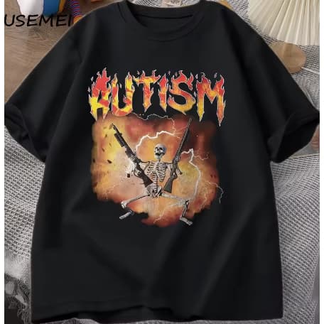 Camiseta Autism Modelo 2 Raios Novo!