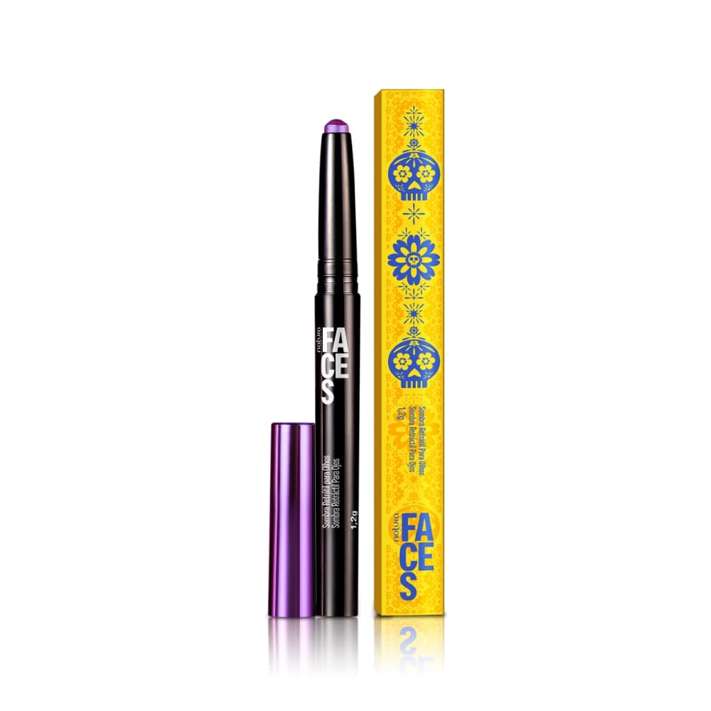 Natura Sombra Retrátil para Olhos Faces Púrpura Mistério Maquiagem