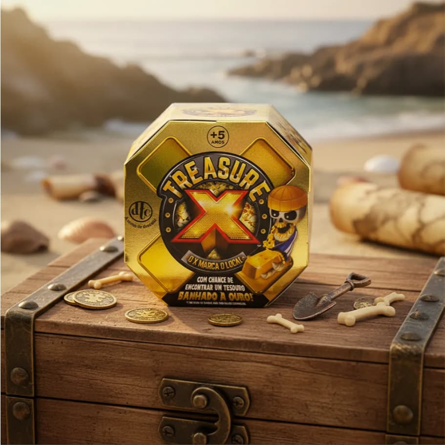 Treasure X Dtc * Brinquedo Escava Surpresa O X Marca O Local
