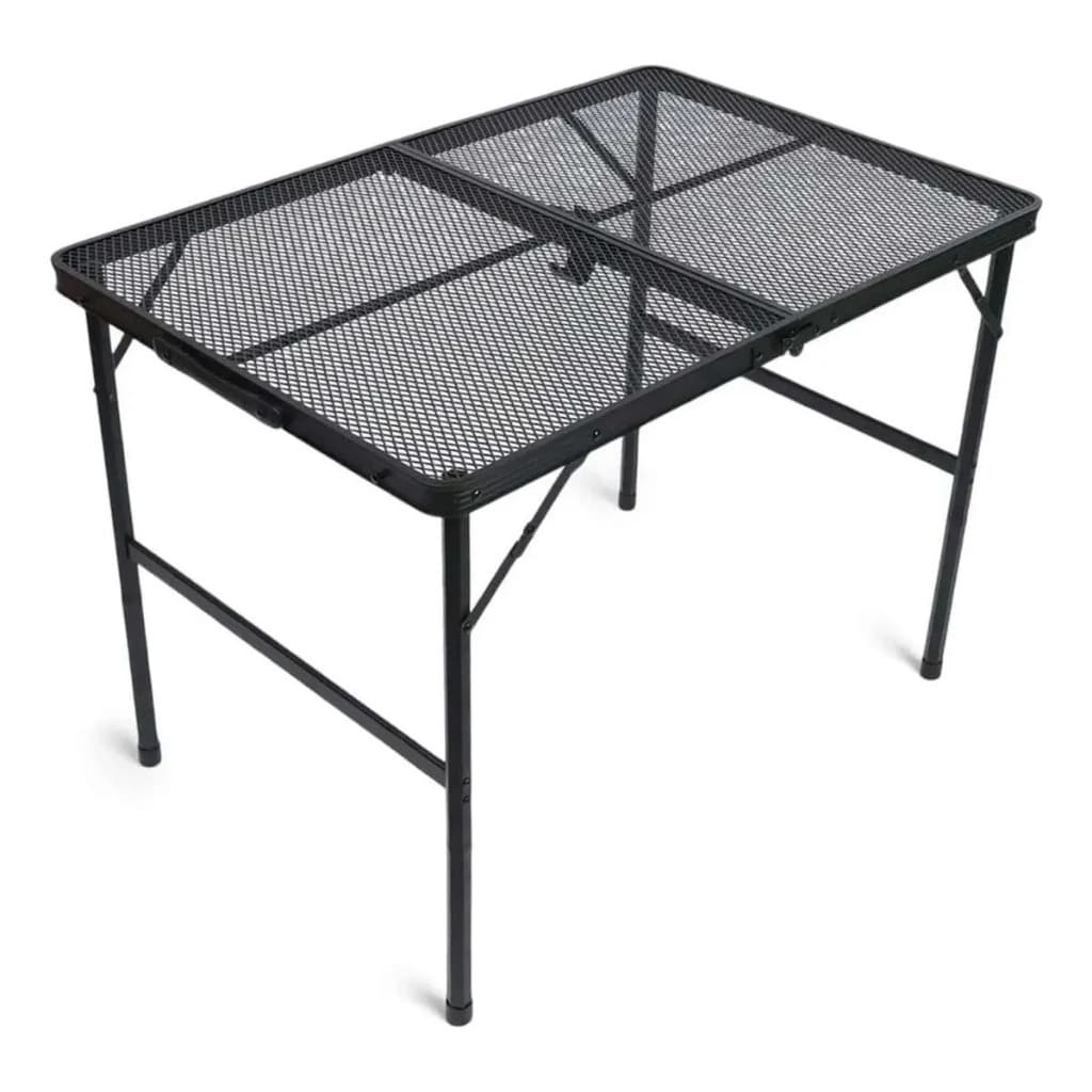 MESA PARA CAMPING DOBRAVÉL PORTATIL CHURRASCO ACAMPAMENTO AO AR LIVRE NTK TRUCKER 90X60