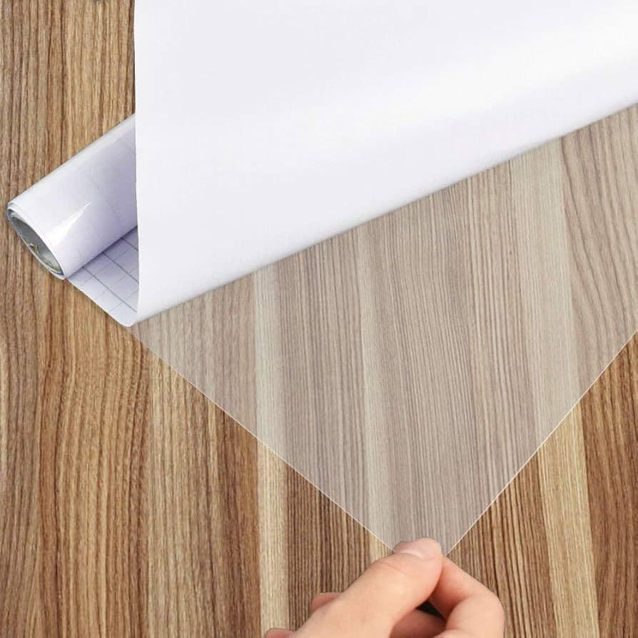 Plastico Adesivo Transparente 45cm x 2m Lavavel para Envelopar, Encapar 2 metros
