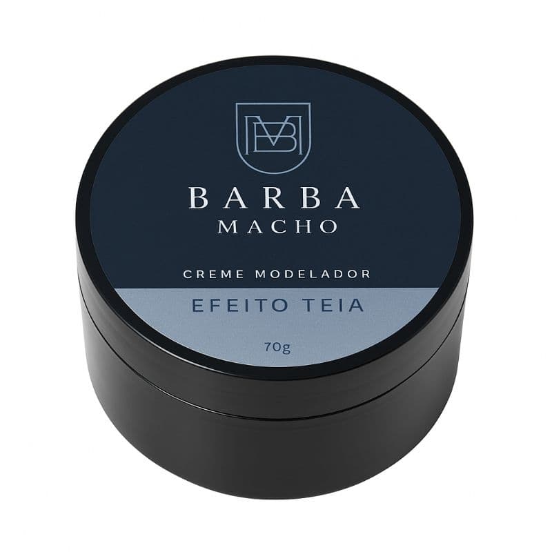 Pomada Modeladora Efeito Teia Barba Macho 70g