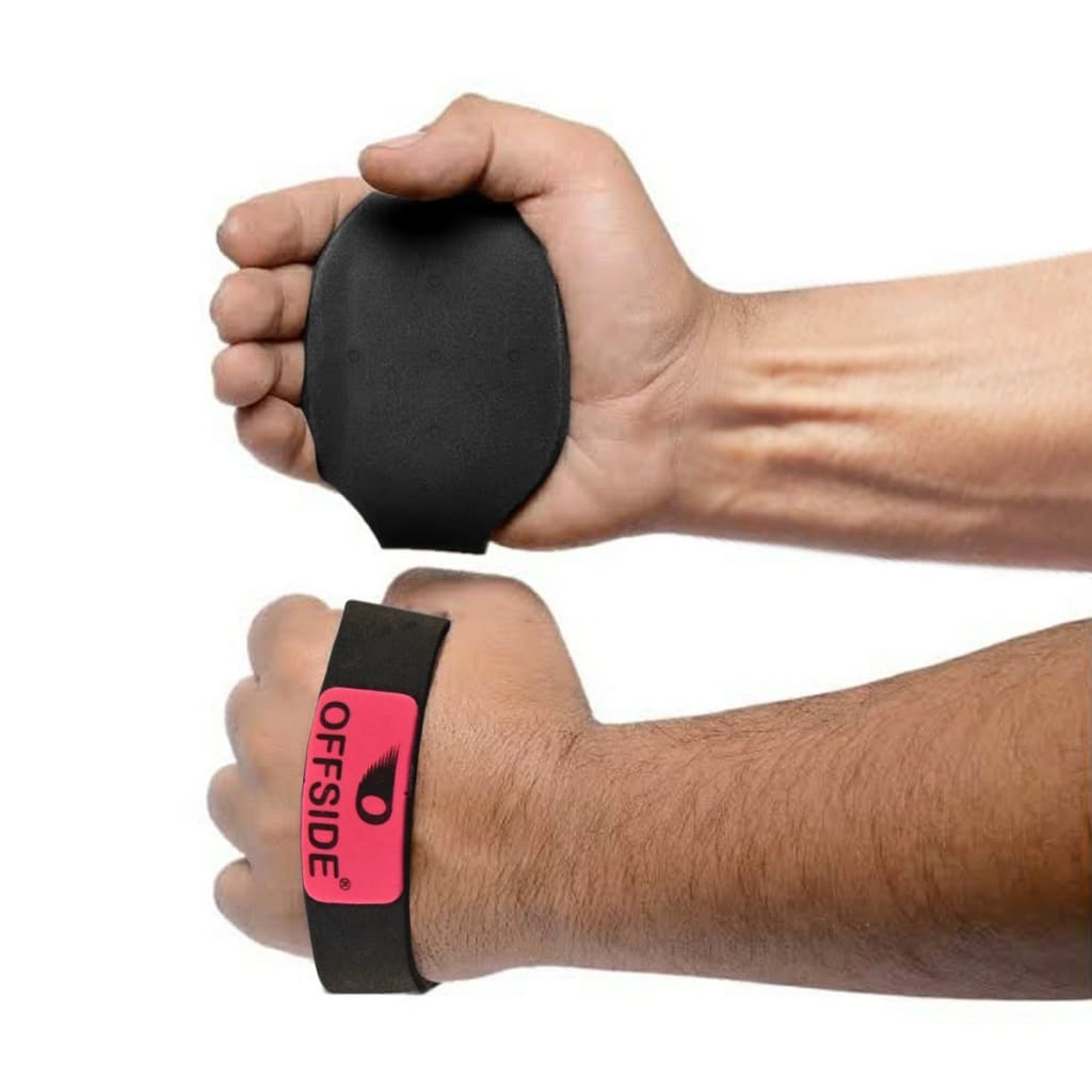 Luva Para Treino em Academia Caleira Palmar em EVA Musculação Crossfit Offside