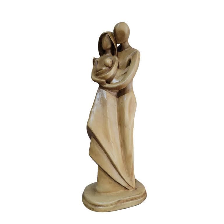 Estátua Casal Moderno Decoração Enfeite