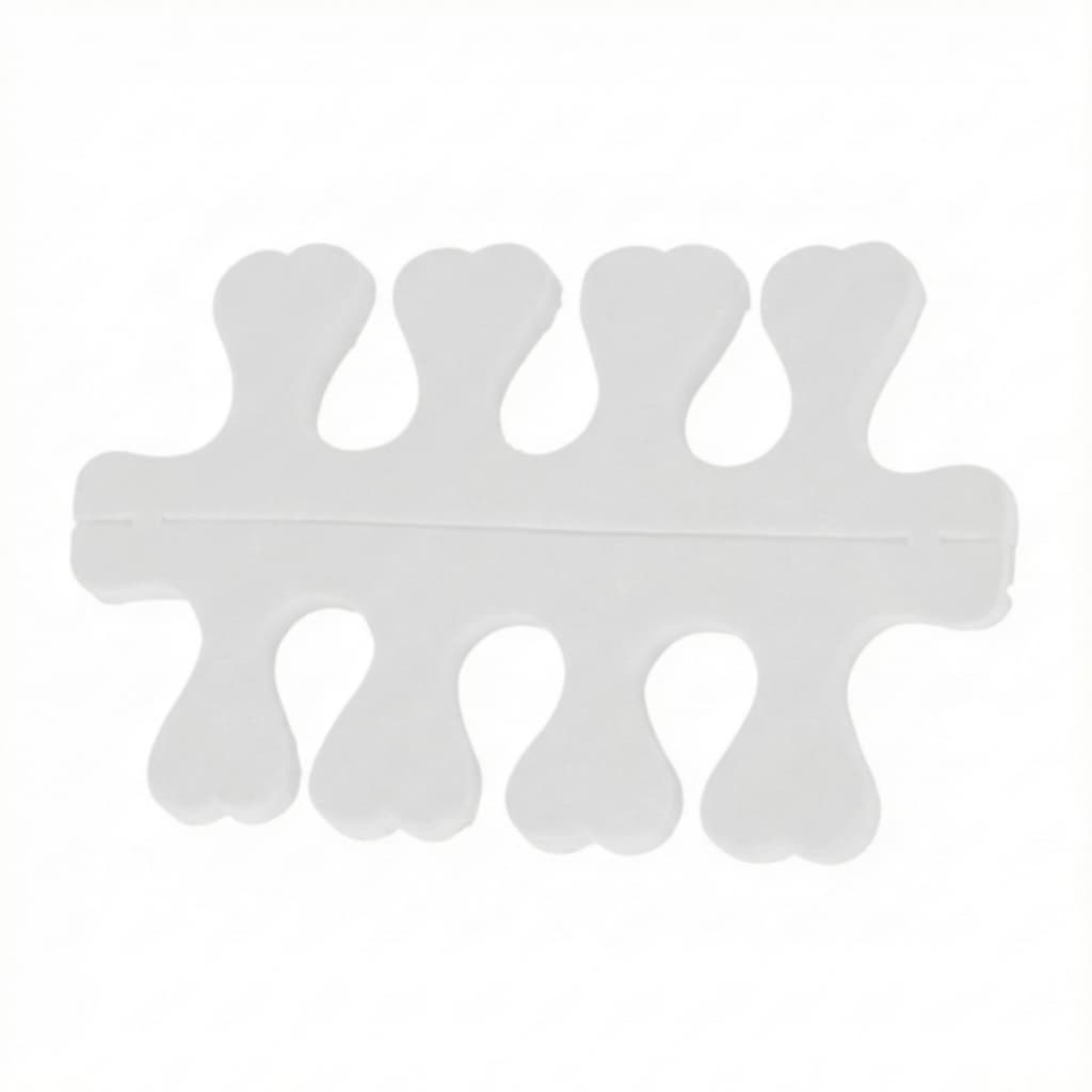 Separador de Dedos EVA Manicure e Pedicure - 12 Pares Ntflex Conforto e Precisão