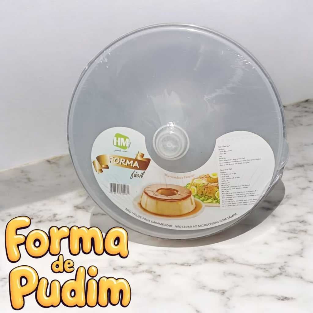 🍮 FORMA FÁCIL PARA PUDIM – MICRO-ONDAS & FREEZER!