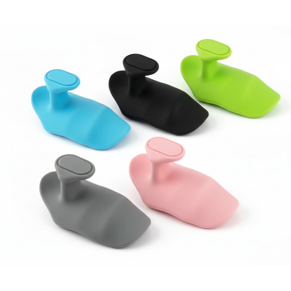 Luva Pegador de Silicone para Levantamento de Peso Grip e Treino Ergonômico Ginastica Antiderrapante