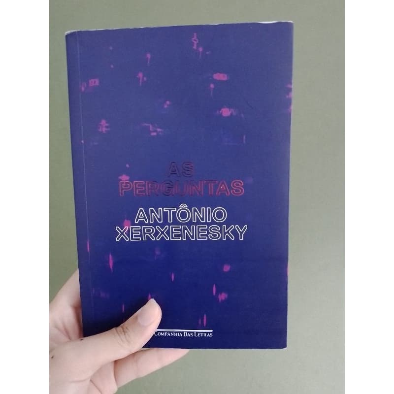 Livro As Perguntas (Antônio Xerxenesky)