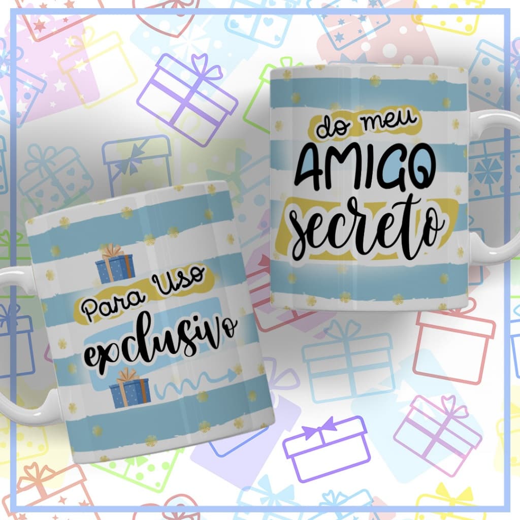 caneca amigo secreto