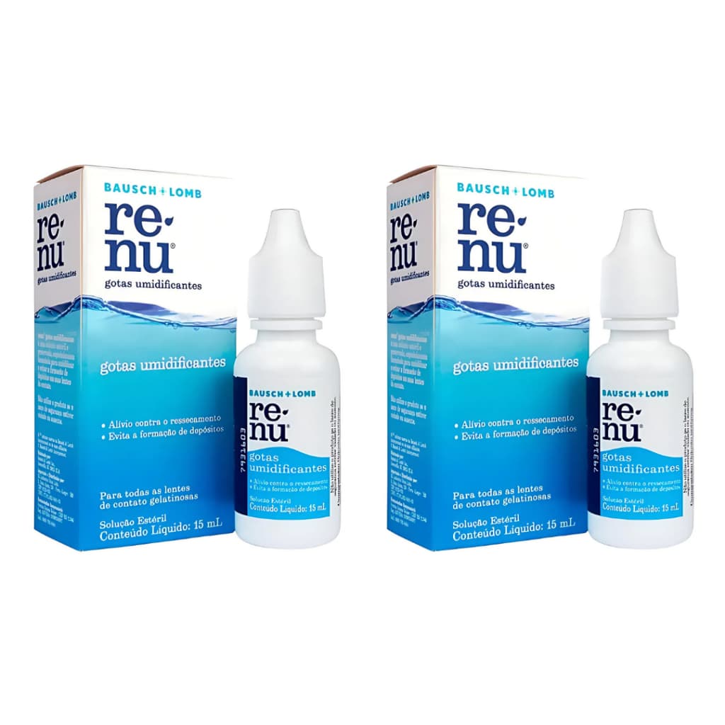 2 Renu Gotas Umidificante 15ml