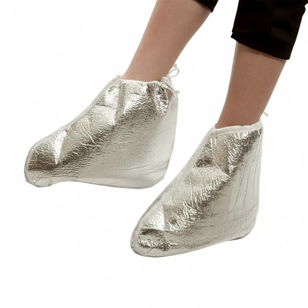 Bota Metalizada Isolmanta Ntflex Para Hidratação Profunda E Pedicure