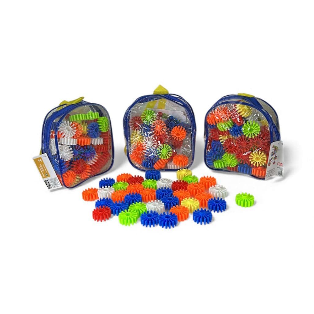 Blocos de  Montar pecas educativo interativo engrenagem brinquedo infantil
