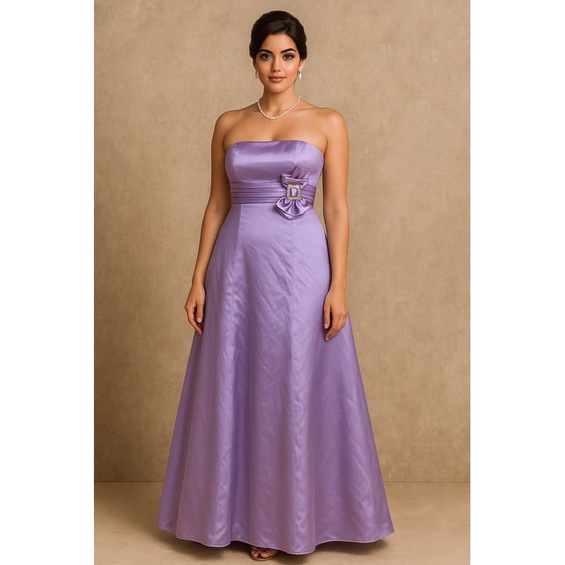 Vestido Social Lilás Para Eventos, Casamentos, Formaturas