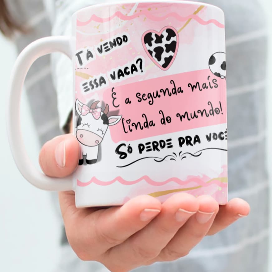 CANECA AMIGA VACA