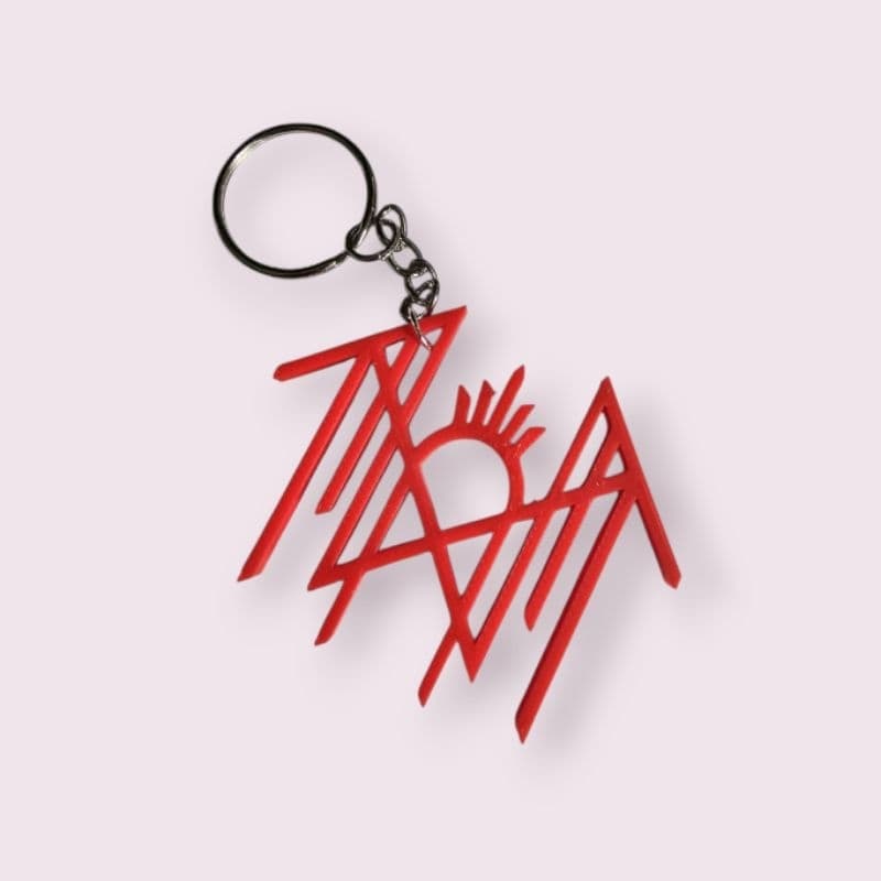 Chaveiro Sleep Token Personalizado Banda Rock Vessel Colecionável Geek Nerd