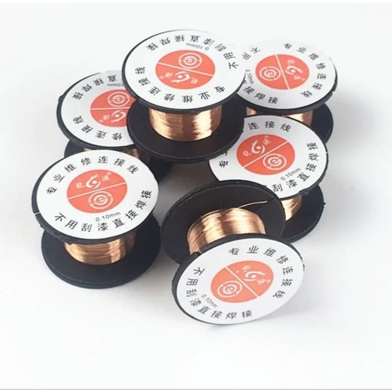 Fio de Cobre Jumper 0.1mm Alta Resistência
