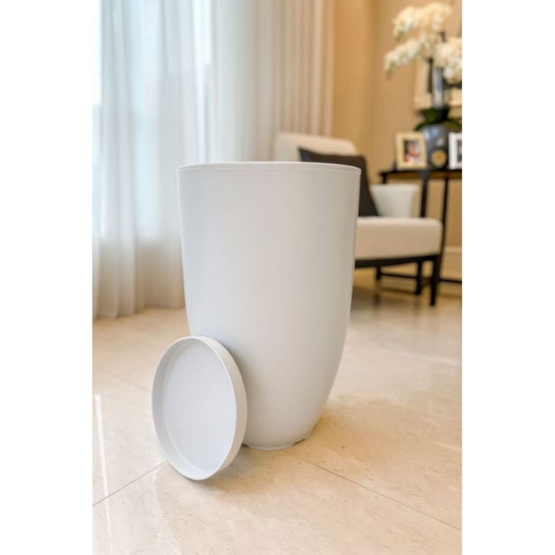 Vasos Para Plantas Coluna Bojo Polida n•2  ( 49x29x20 COM PRATO )