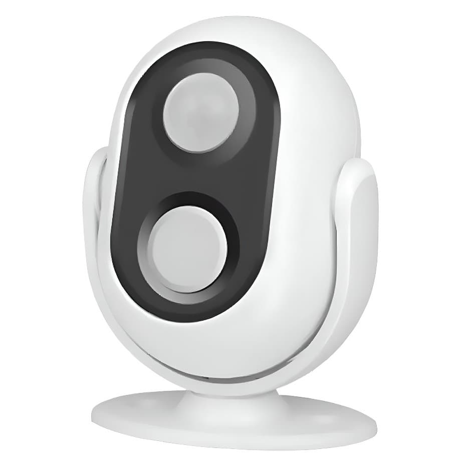 Sensor De Presença e Movimento Sem Fio Inteligente Alarme Campainha 3 em 1 Diversos Sons B-max