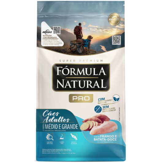 Ração Fórmula Natural Cães Adultos Portes Médio e Grande 15 kg