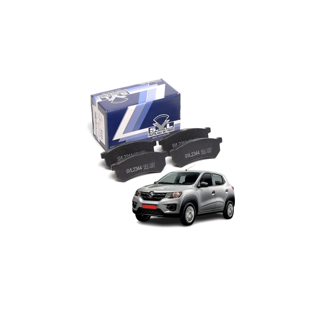Pastilha De Freio Dianteira Kwid 17/19 Disco Sólido Syl2344