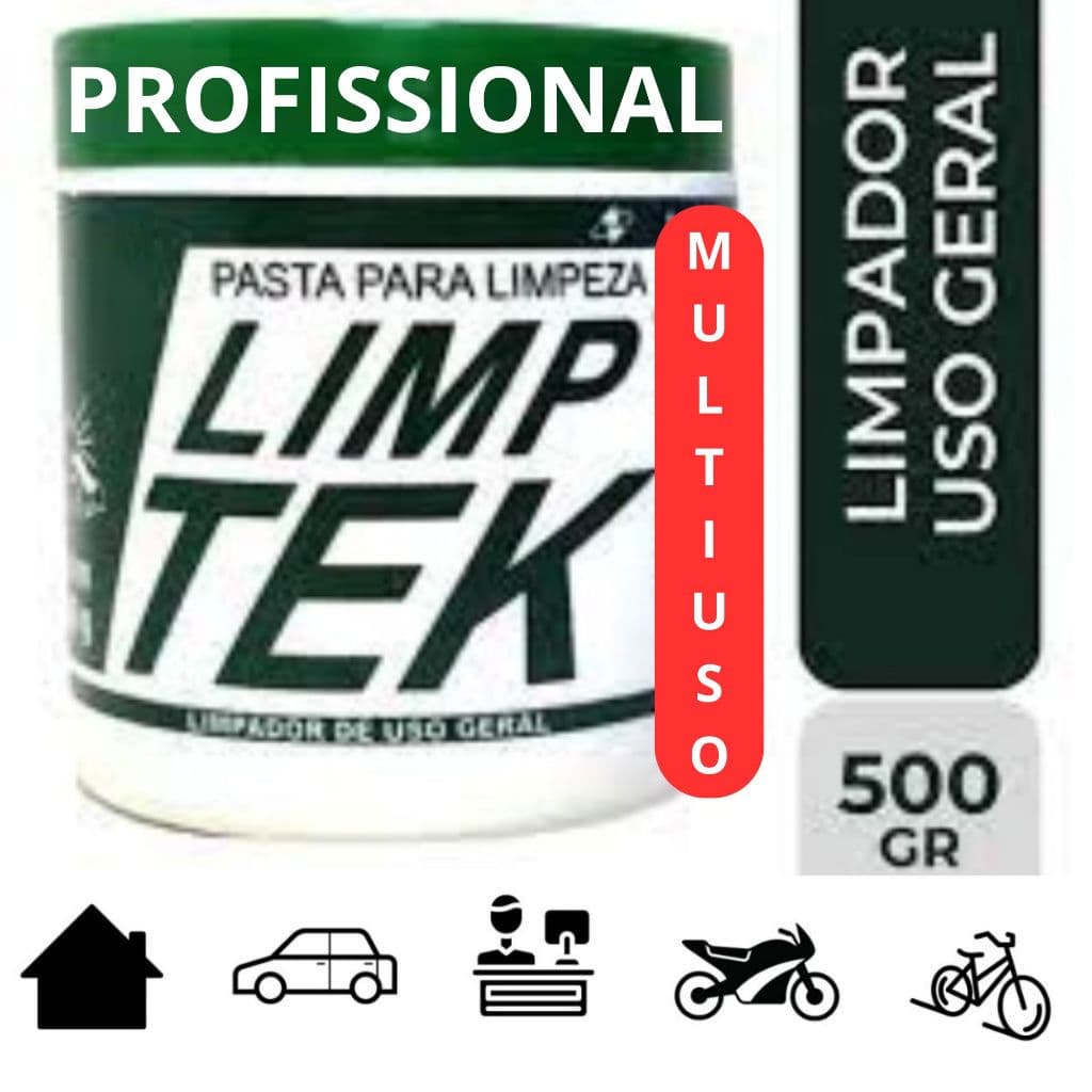 Pasta Limptek De Limpeza Multiuso Original Melhor que Pasta Rosa Ou Cristal