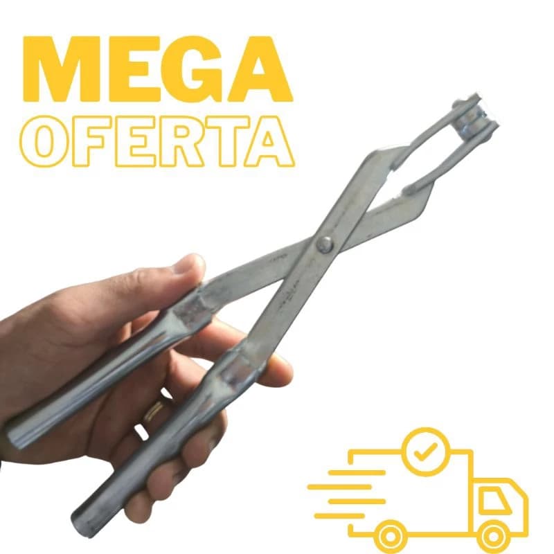 Alicate para Abraçadeiras Elásticas com Perfil Chato