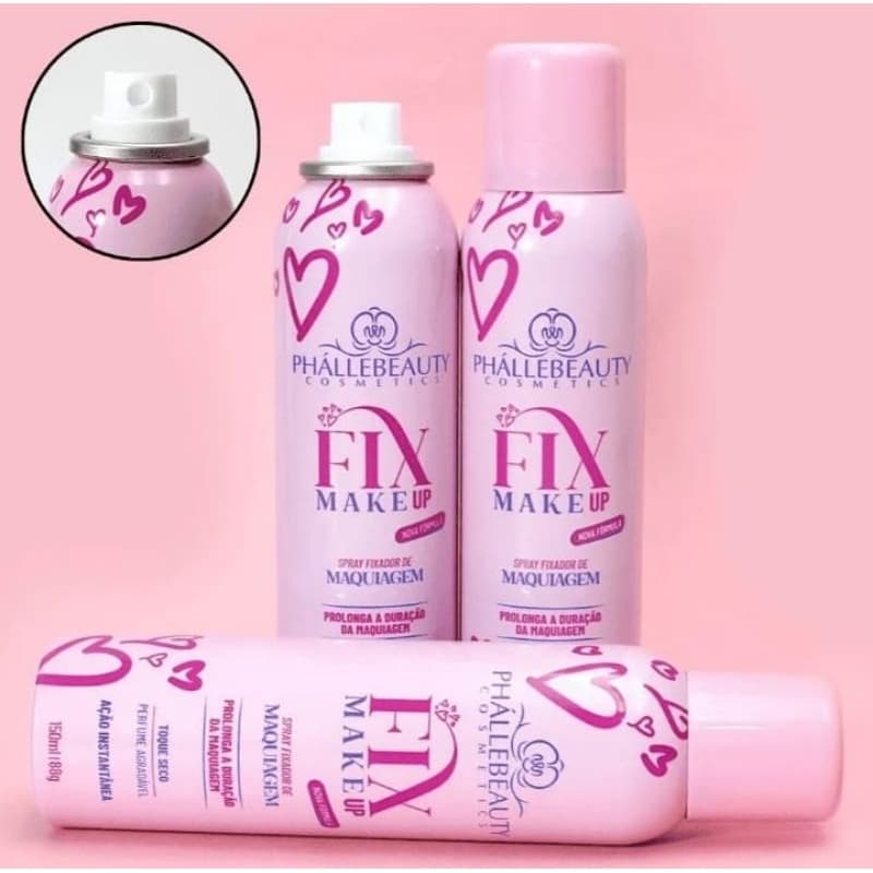 Fixador de Maquiagem Fix Makeup PhálleBeauty
