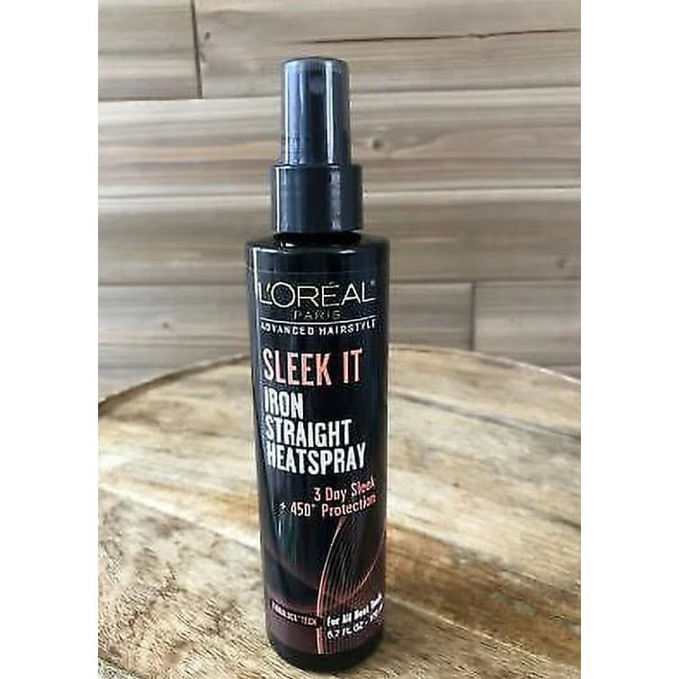 Spray Protetor Térmico Sleek It, Iron Straight Heatspray, 170 mL DIRETO DOS EUA