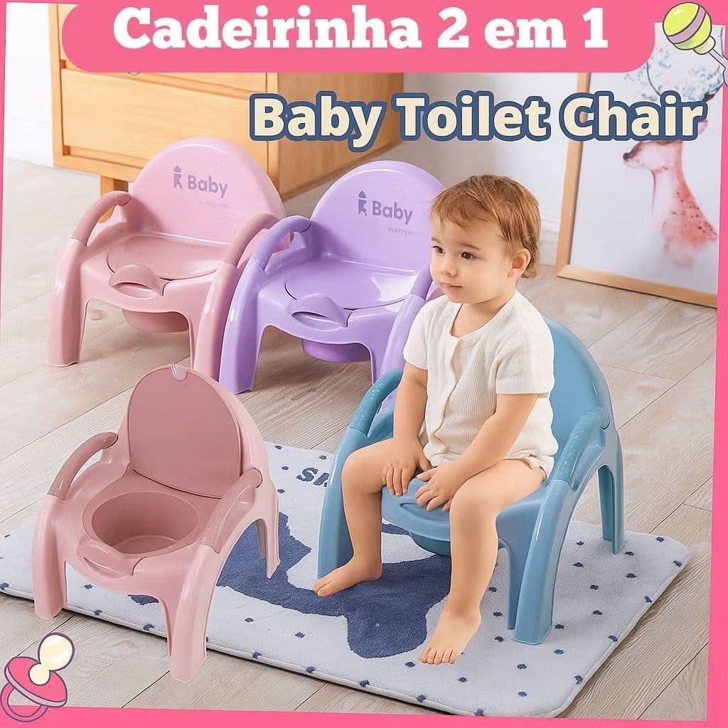 Cadeira Troninho Assento Sanitário Portátil Para Bebês Treinamento Penico Infantil  Vaso Sanitário Para Crianças menino