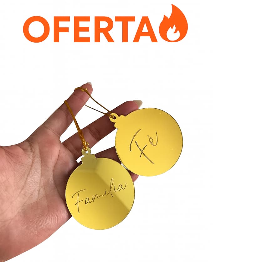 Enfeite Natalino Kit 8 Bolas Para Árvore De Natal Decoração em Acrílico Dourado/Prata/Rose Luxo