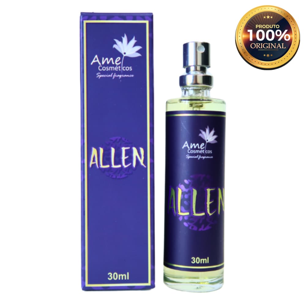 Allen Perfume Feminino Amei Cosméticos 30ml Alta Fixação Essência Importada Parfum