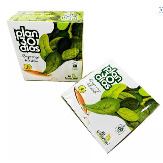 kit 2 cx de Chá natural  de 30 dias
