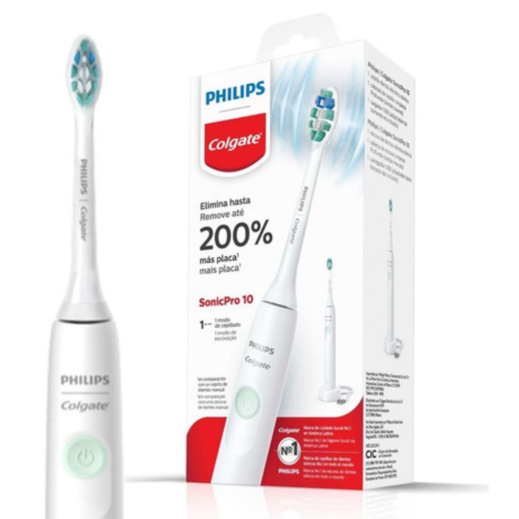 Escova De Dente Elétrica Sonicpro 10 Philips Colgate 127V/220V