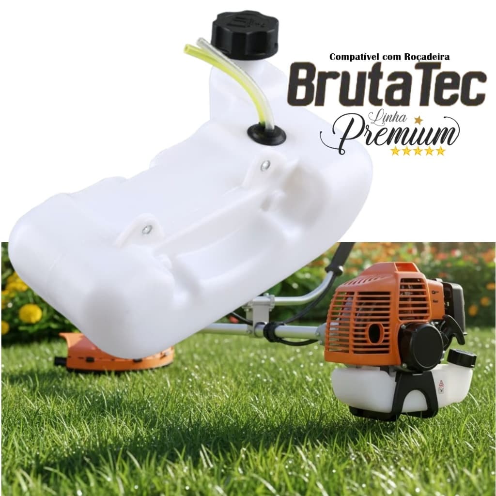 Tanque Combustível Roçadeira Gasolina Brutatec 43 / 52 Cc