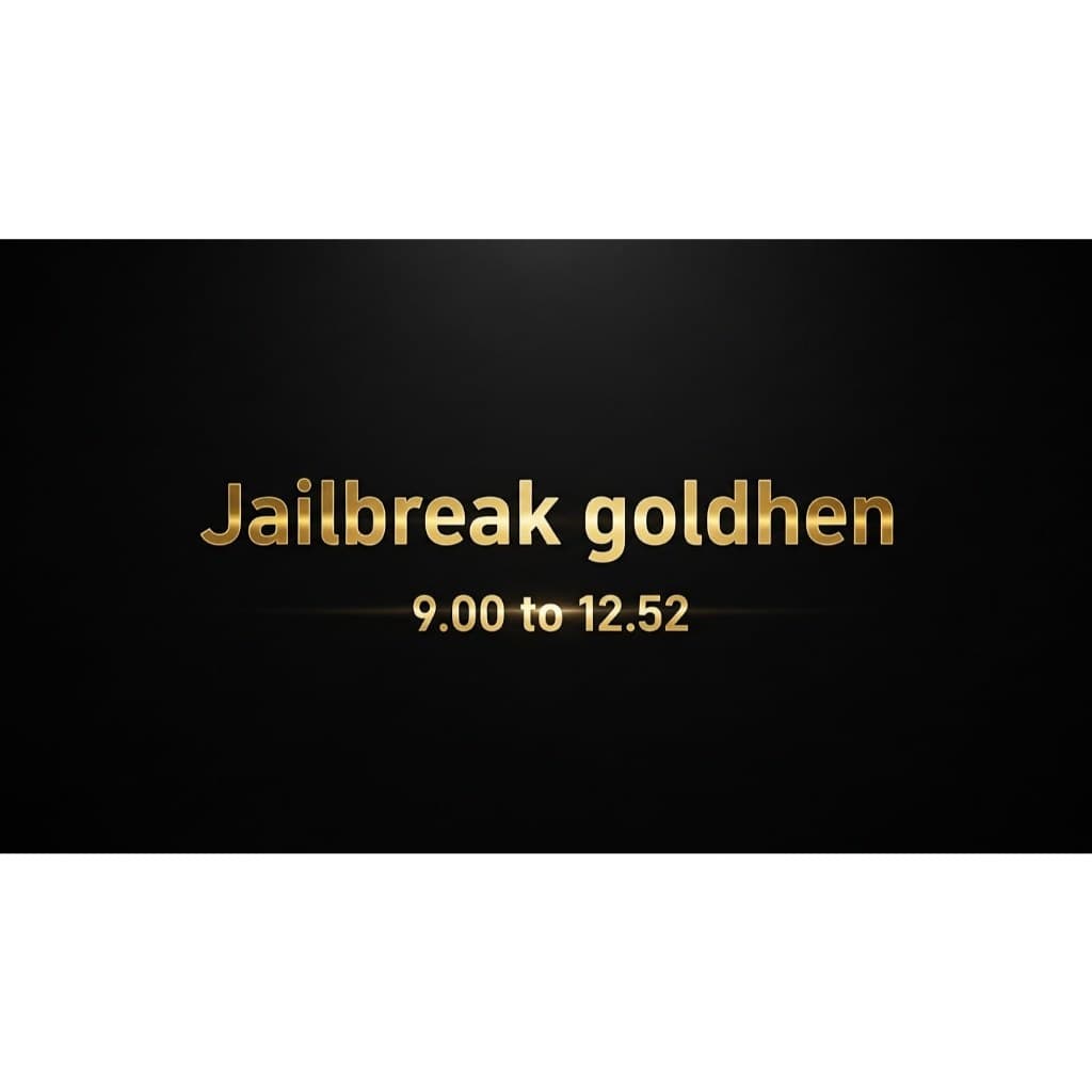 BD-J GoldHen desbloqueio/exploit PS4 9.00 a 12.52