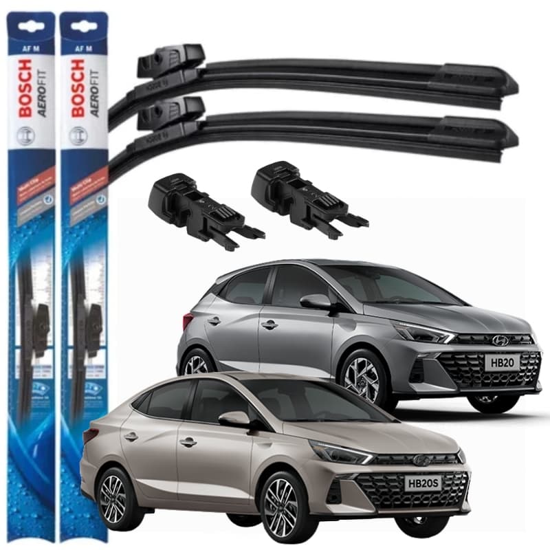 Palheta HB20 HB20S 2020 2021 2022 2023 2024 2025 Para brisa Dianteiro Par Bosch Original