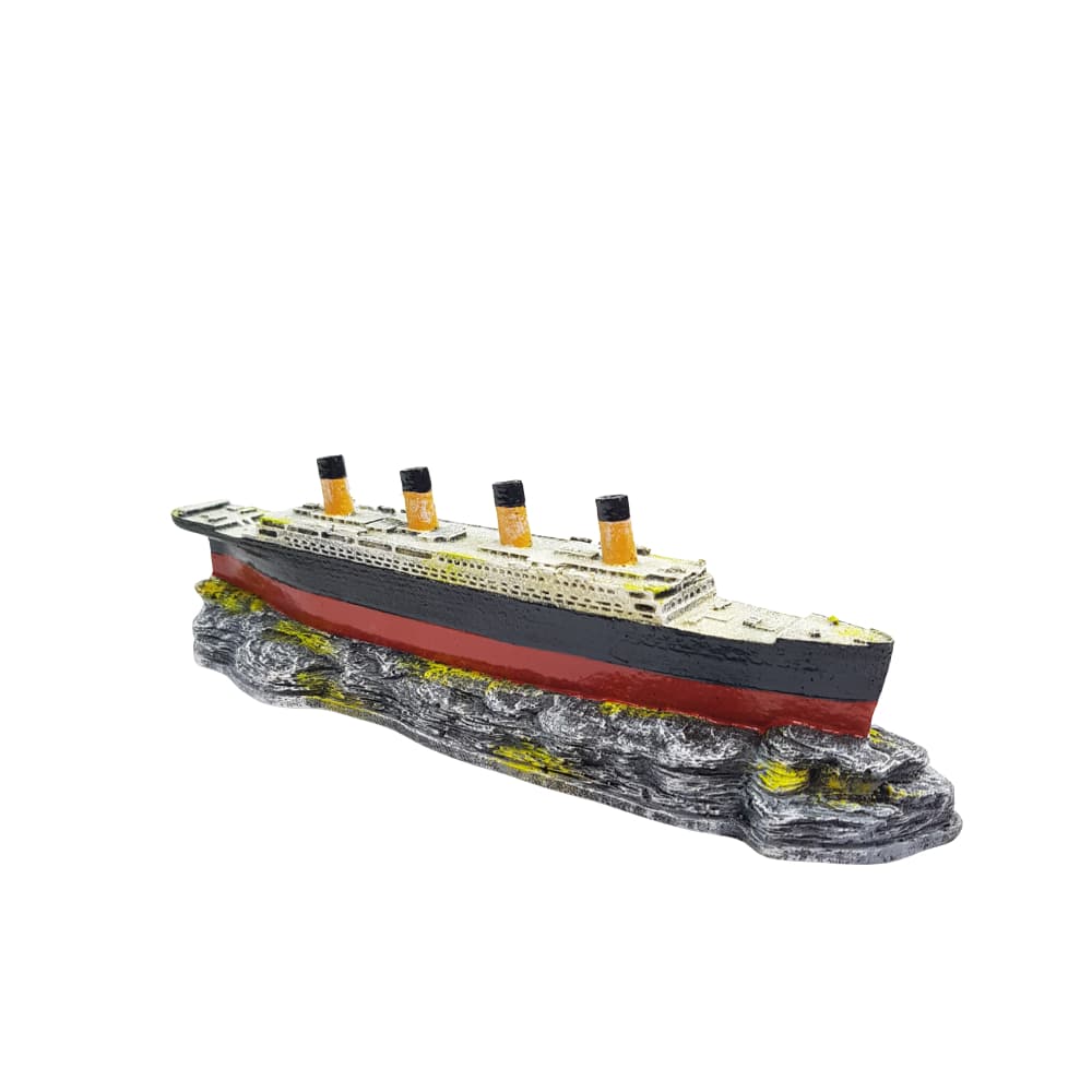 Enfeite Para Aquário - Titanic Mini