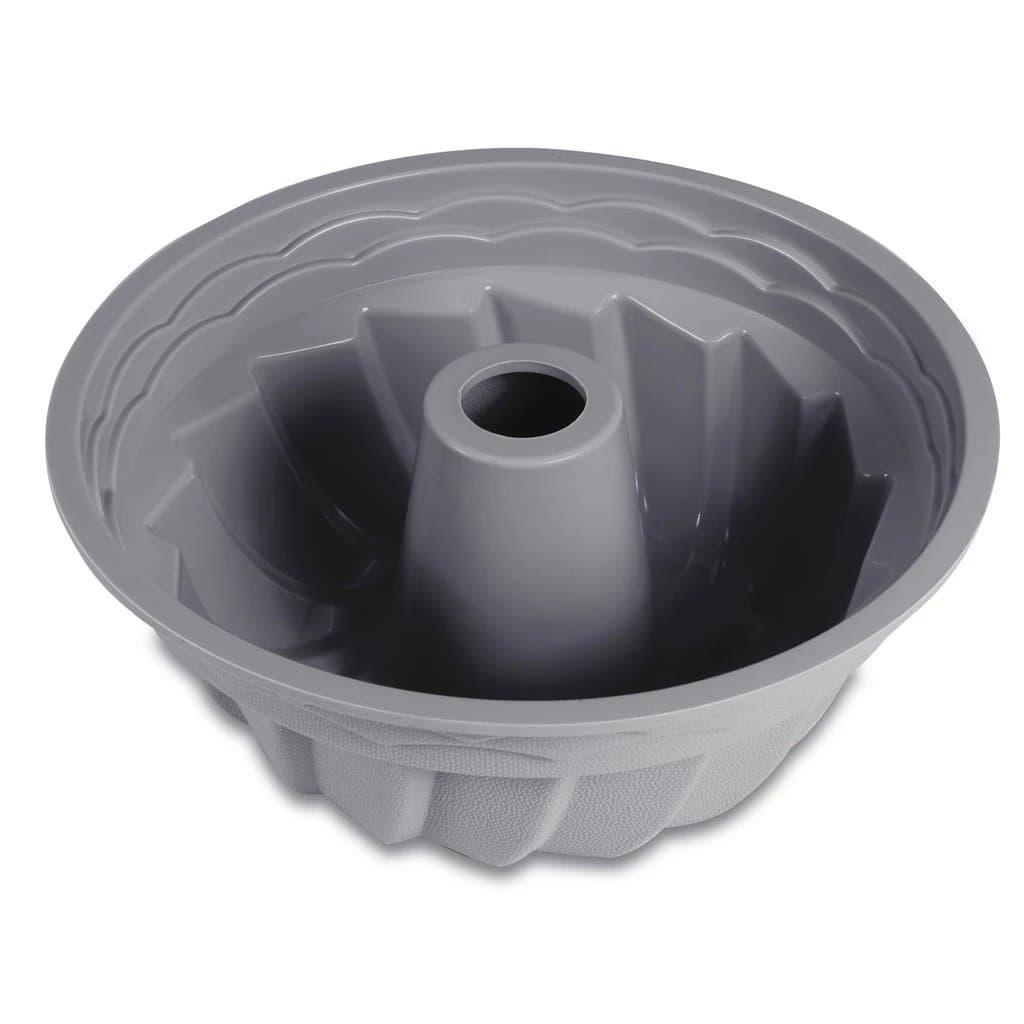 Forma de Bolo Vazada Espiral Silicone BOLO TORTA PUDIM 23CM