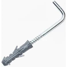 GANCHO ESCAPULA METAL COM BUCHA DE FIXAÇÃO