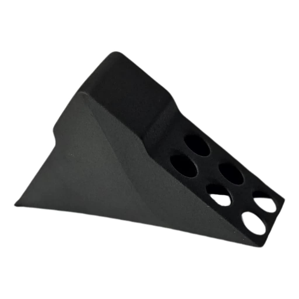 Kit 400 cantoneiras de transporte e embalagem protetores de quinas 18x55x75mm cor preta resistente