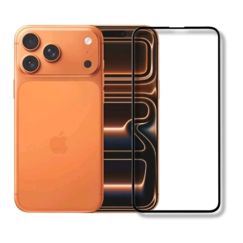 Película de Vidro 3D Normal para iPhone 17 Pro Max – Proteção Premium!