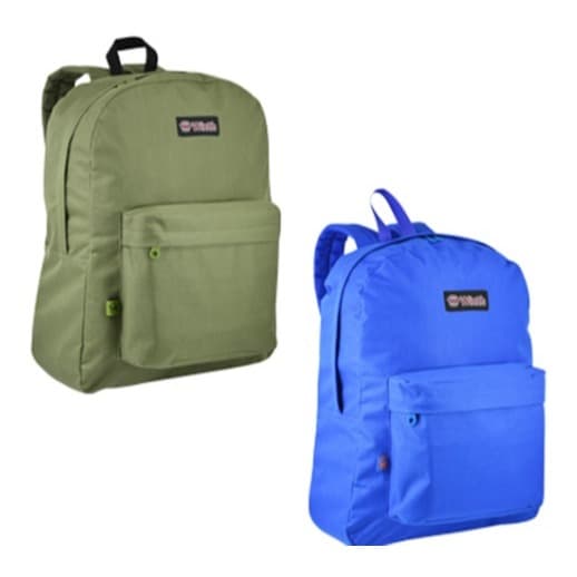Mochila Juvenil Masculina 17,5" Basic Winth – Liso, Prática e Confortável