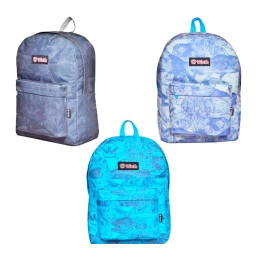 Mochila Juvenil Unissex 17,5" Basic Winth – Design Criativo Peixe
