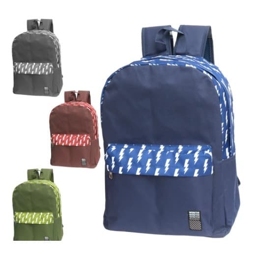 Mochila Juvenil Masculina 17,5" Basic – Conforto e Durabilidade