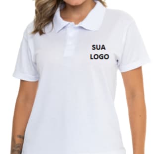 CAMISETA GOLA POLO KIT 4 UND BORDADA UNIFORME PERSONALIZADA EM PV ANTI-PILLING DYANJO