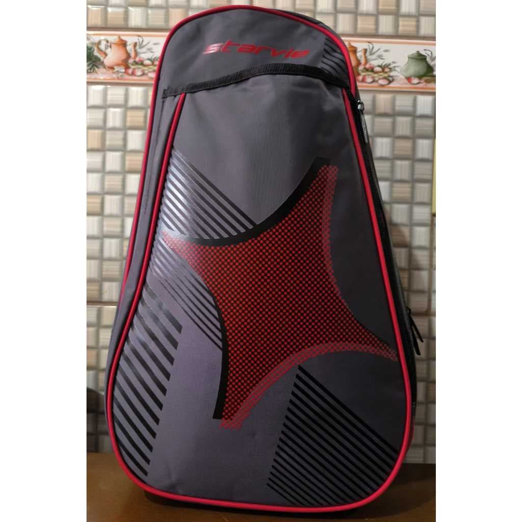 Mochila Raqueteira Starvie Para Beach Tennis Ou Pádel - Vermelha - Nova - Mochila para Tênis
