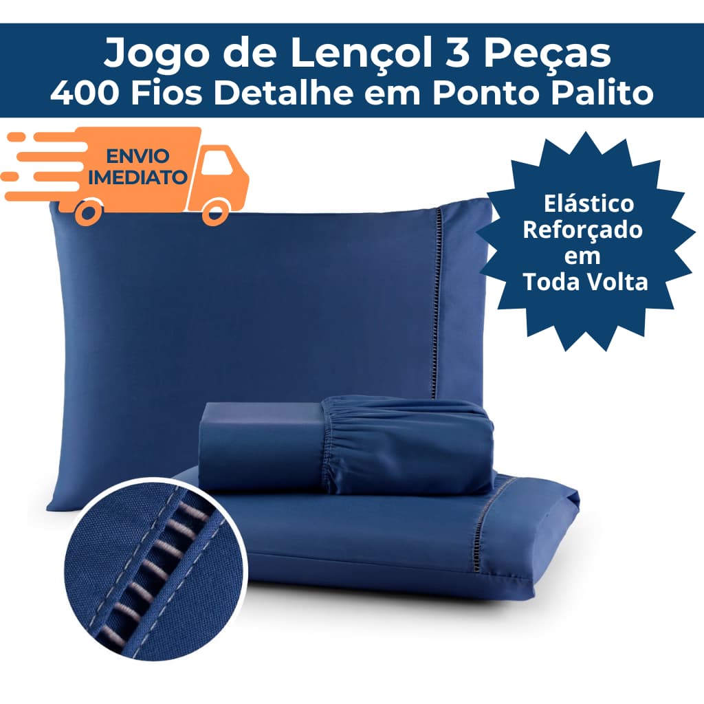 Jogo Lençol Cama Box Casal Queen Solteiro Ou 1 Fronha Avulso 400 Fios Micropercal  Ponto Palito