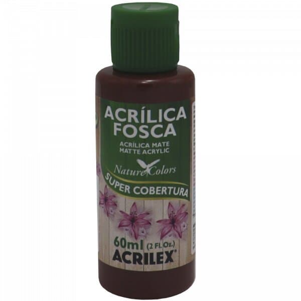 Tinta Acrílica Marrom Escuro Exclusiva Acrilex (60ml)